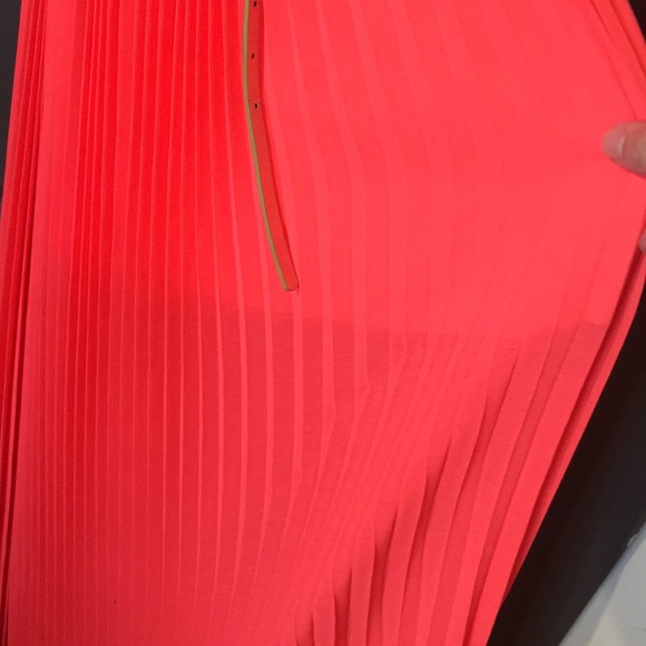 Bright orange XS high low dress - Picture 4 of 4